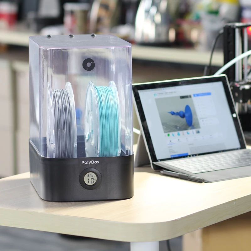 Refurbed: PolyMaker PolyBox™ Edition II - Filament Aufbewahrungs- und Trocknungsbox