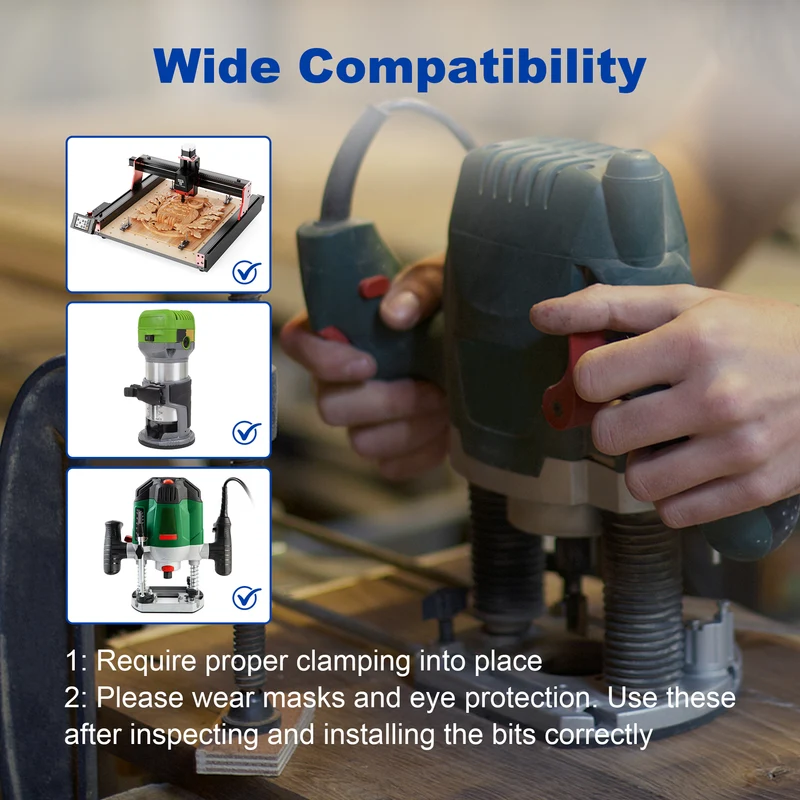 Twotrees 3 Flute T-slot milling cutter