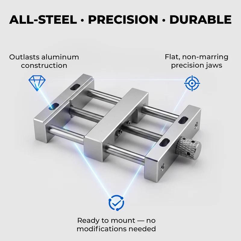 【Pre-sale】Twotrees Aluminum Vise Bench Clamp for ED1