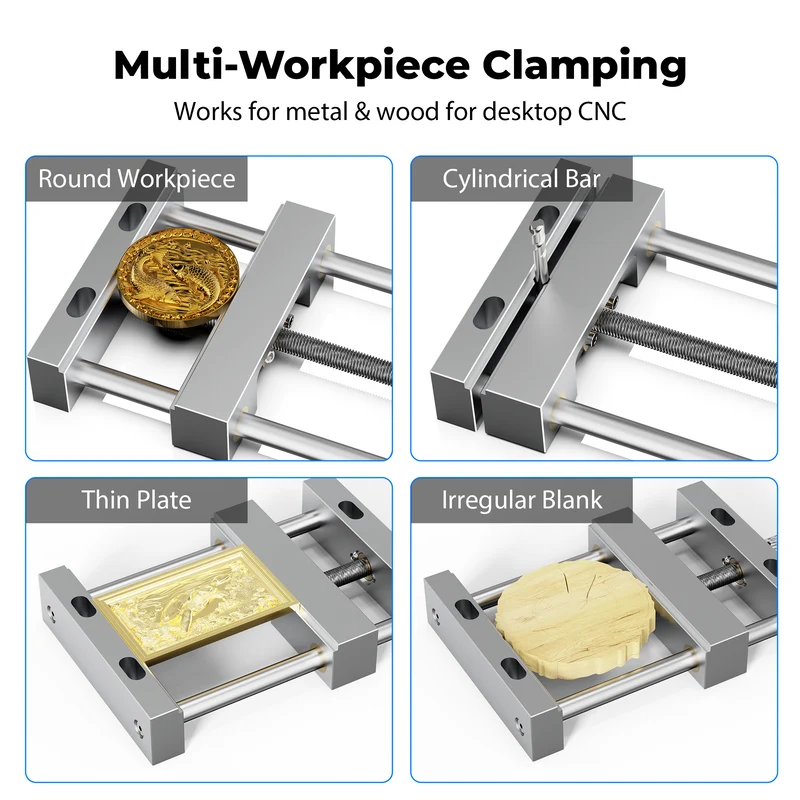 【Pre-sale】Twotrees Aluminum Vise Bench Clamp for ED1
