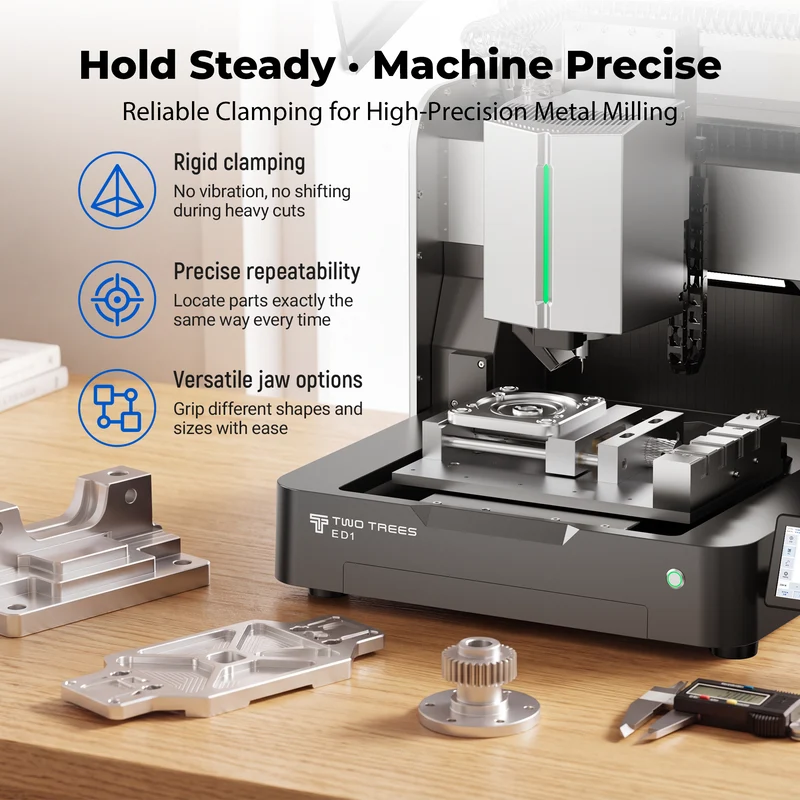 【Pre-sale】Twotrees Aluminum Vise Bench Clamp for ED1