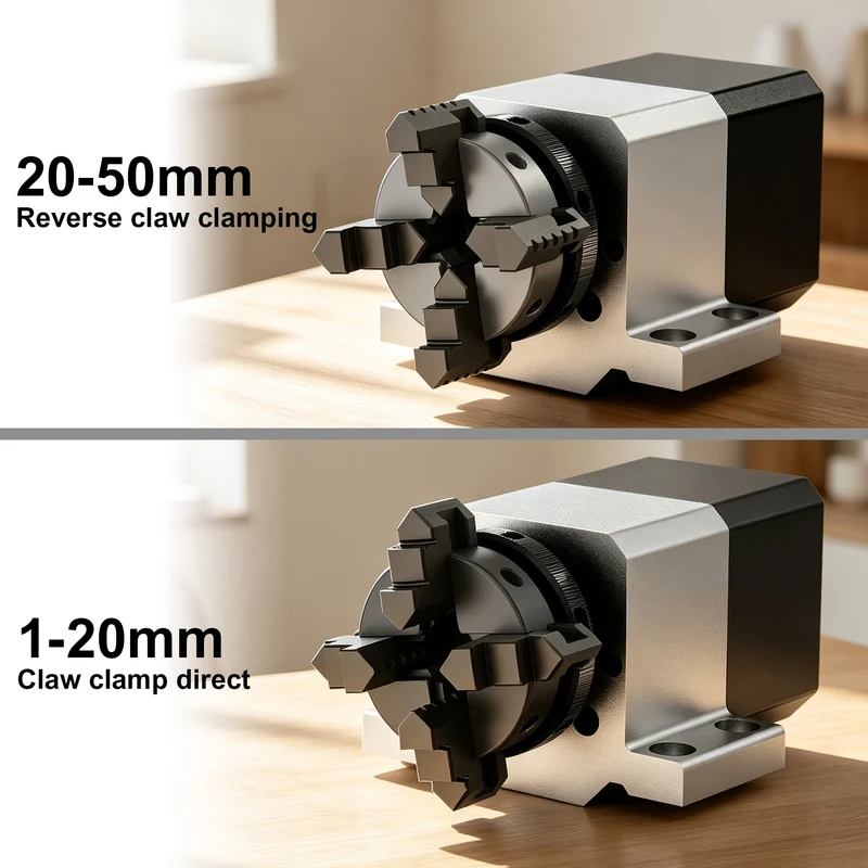 【Pre-sale】Twotrees 4th Axis CNC Rotary Module Kit for ED1