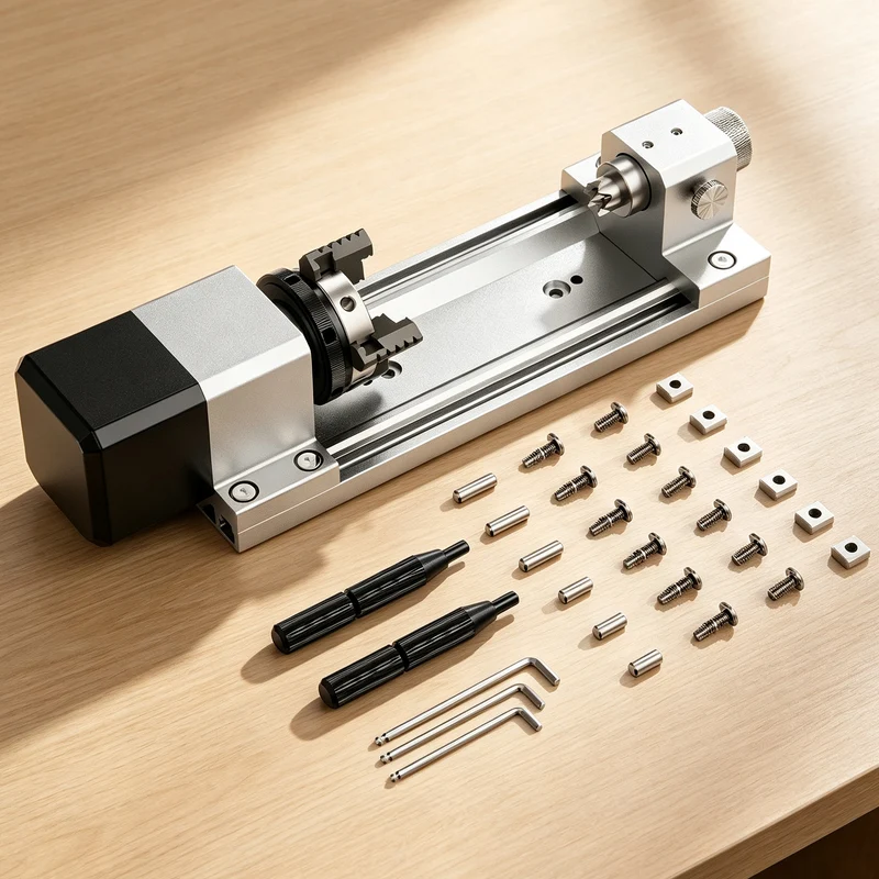 【Pre-sale】Twotrees 4th Axis CNC Rotary Module Kit for ED1