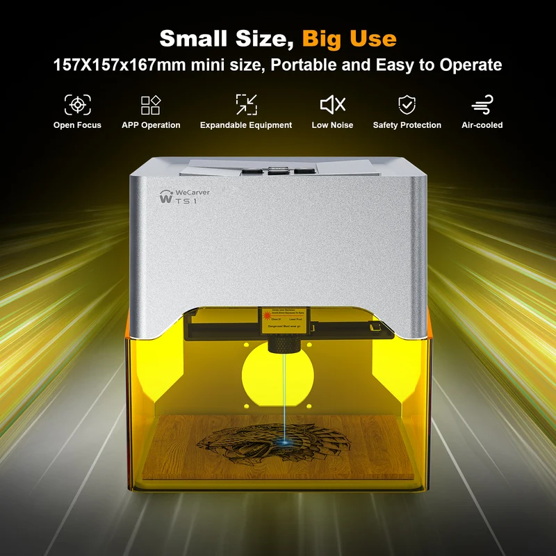 WeCarver TS1 Mini Laser Engraver Machine