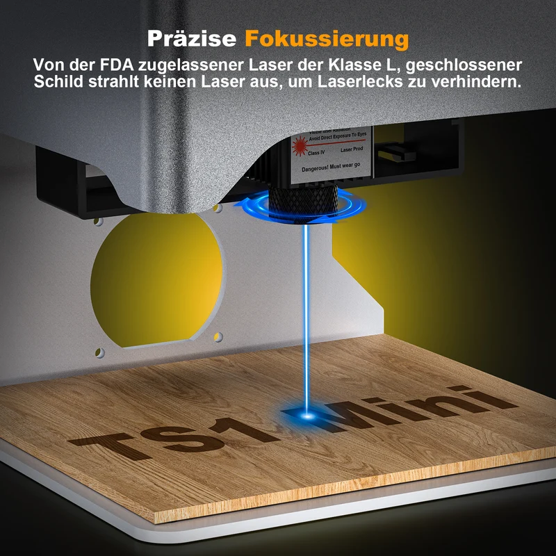 WeCarver TS1 Mini Laser Engraver Machine