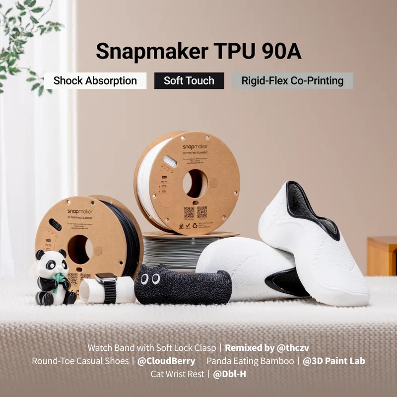 TPU 90A Filament (RFID) - 1kg