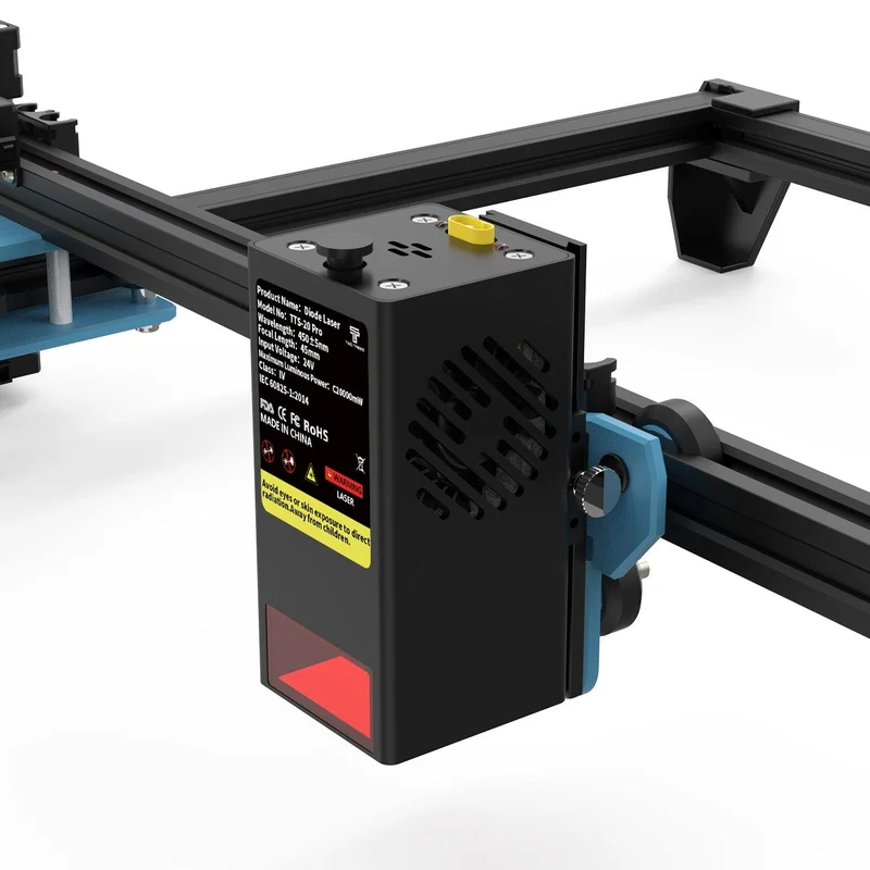 Twotrees TTS-20 Pro 20W Laser Engraver Machine + TR2 Pro Rotary + Extension Kit