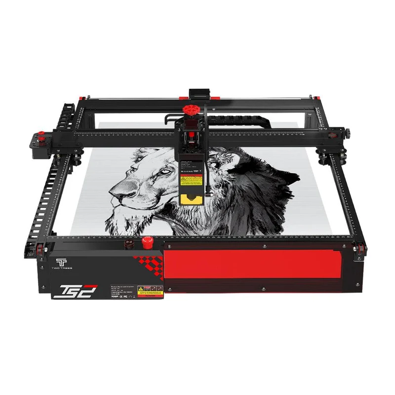 Twotrees TS2-20W Laser Engraver + Honeycomb + Air Assist Kit