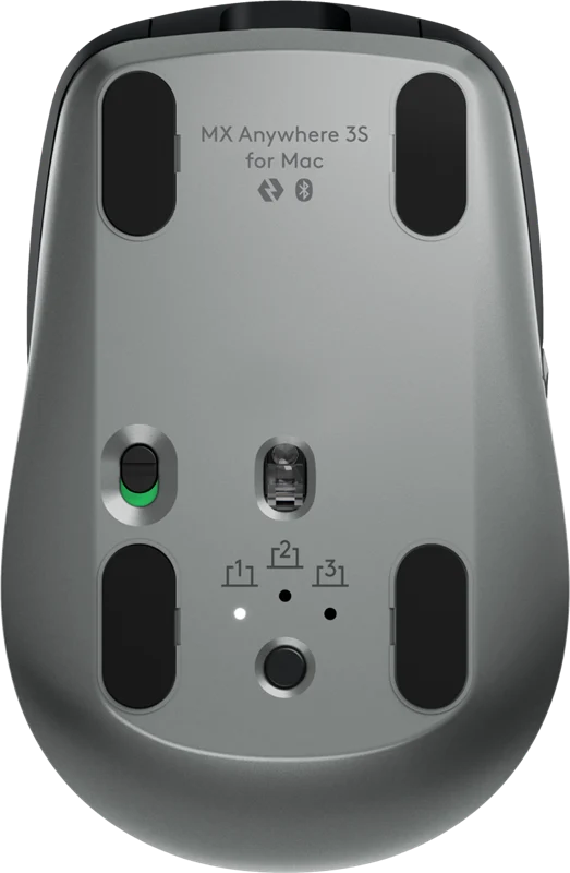 Logitech MX Anywhere 3S Wireless Maus für Mac Schwarz