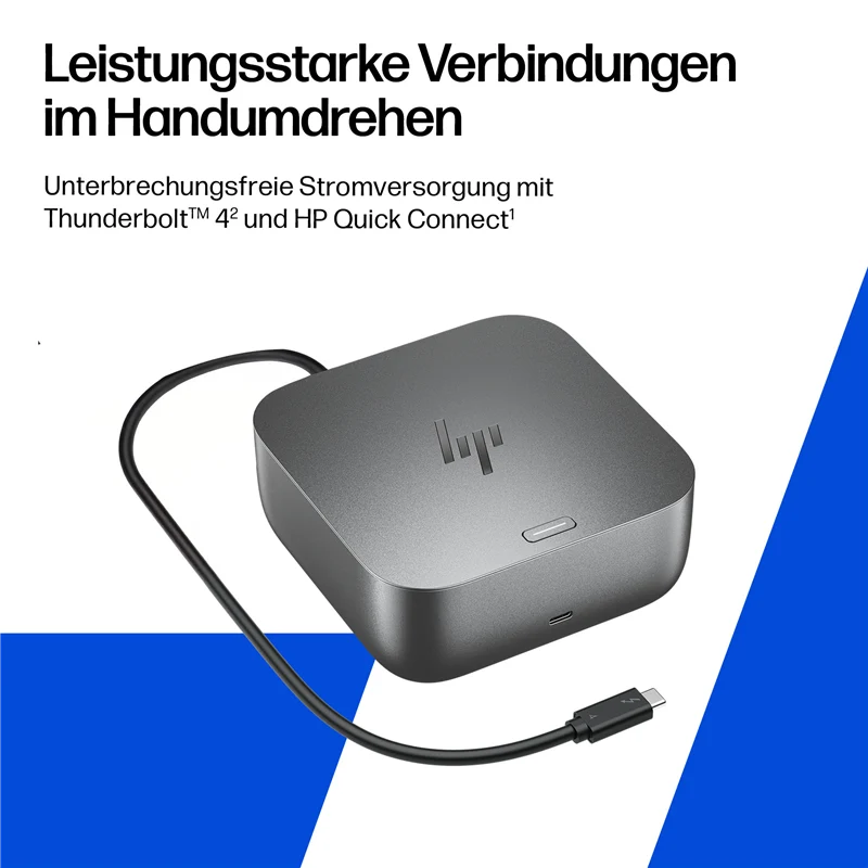 HP Thunderbolt 4 Ultra 180 W G6 Dockingstation Grau