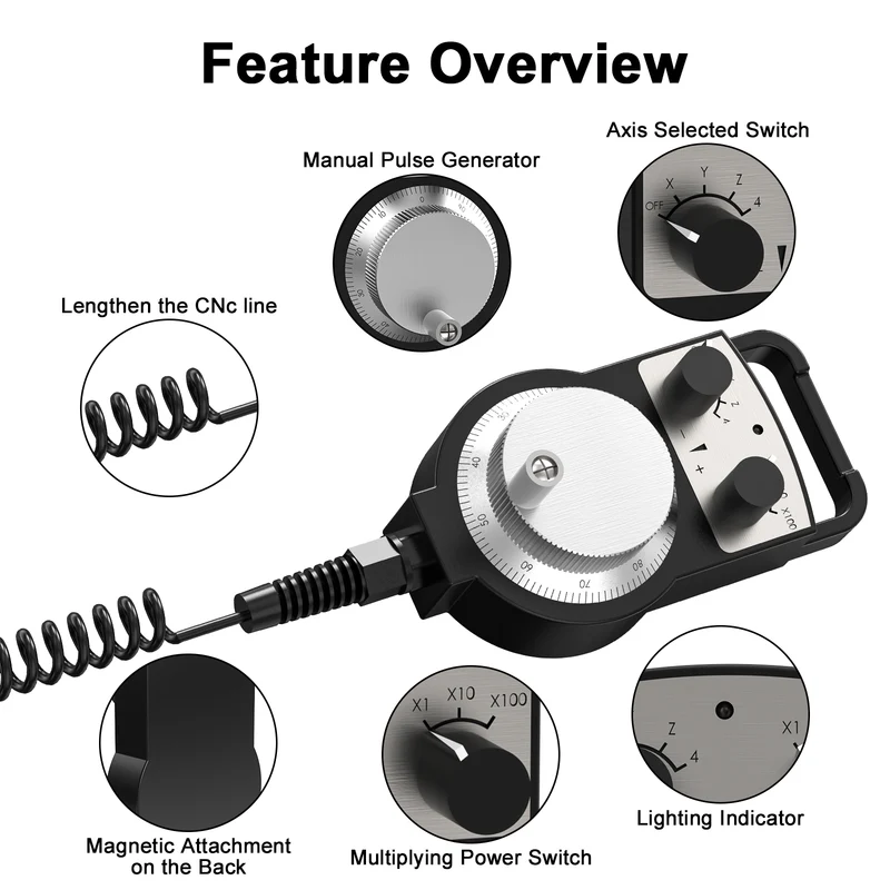 Twotrees CNC MPG Handwheel for TTC Series