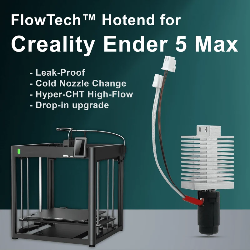 Microswiss FlowTech™ Hotend für Creality Ender 5 Max