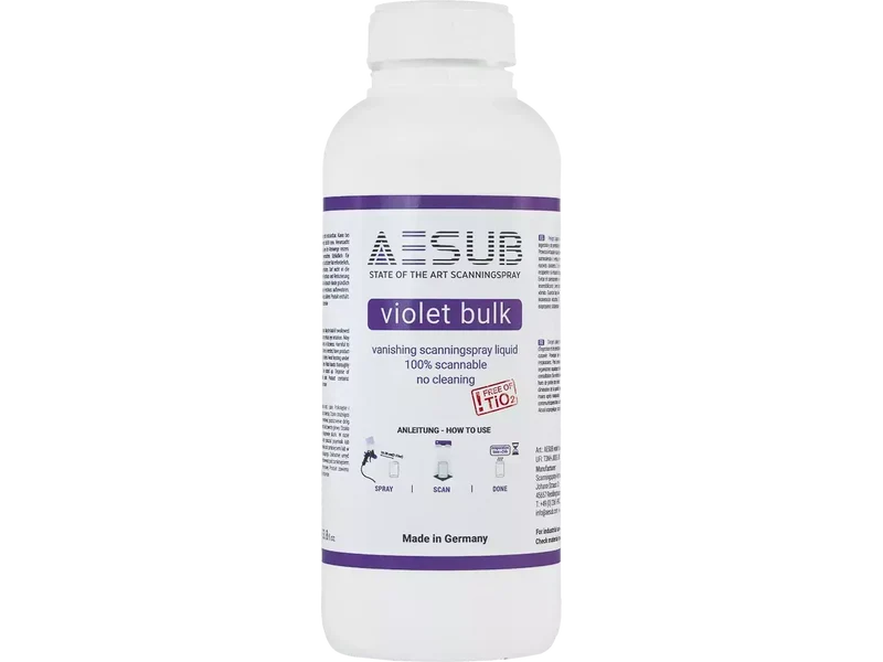 AESUB Bulk Liquid Green & Violet
