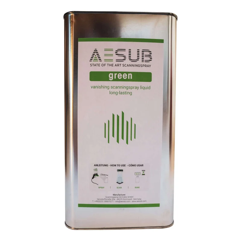 AESUB Bulk Liquid Green & Violet