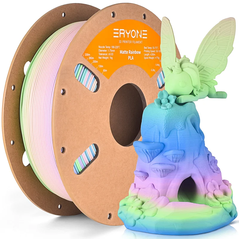 Eryone PLA — Matte, Silk, Rainbow & Tri-Color