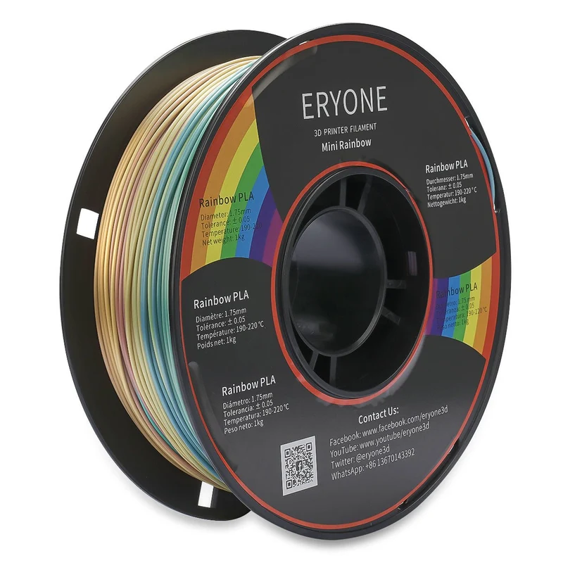 Eryone PLA — Matte, Silk, Rainbow & Tri-Color