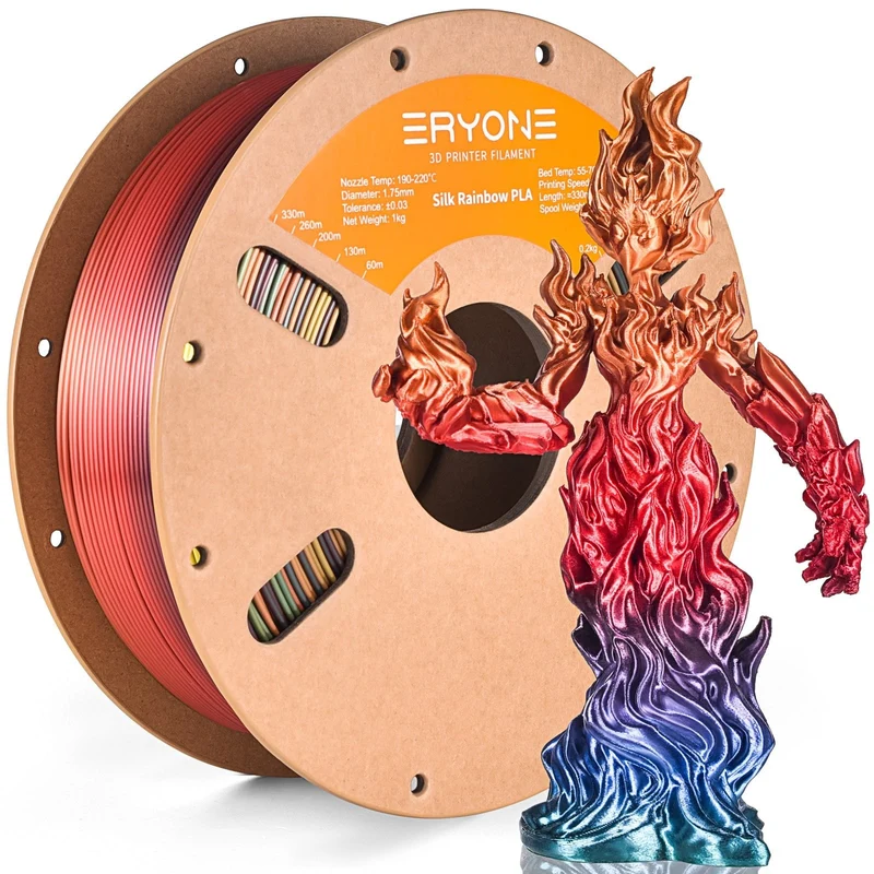 Eryone PLA — Matte, Silk, Rainbow & Tri-Color
