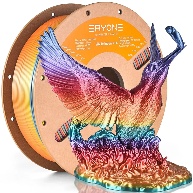 Eryone PLA — Matte, Silk, Rainbow & Tri-Color