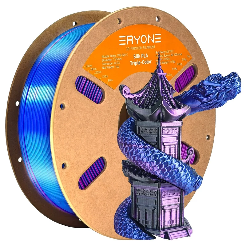Eryone PLA — Matte, Silk, Rainbow & Tri-Color