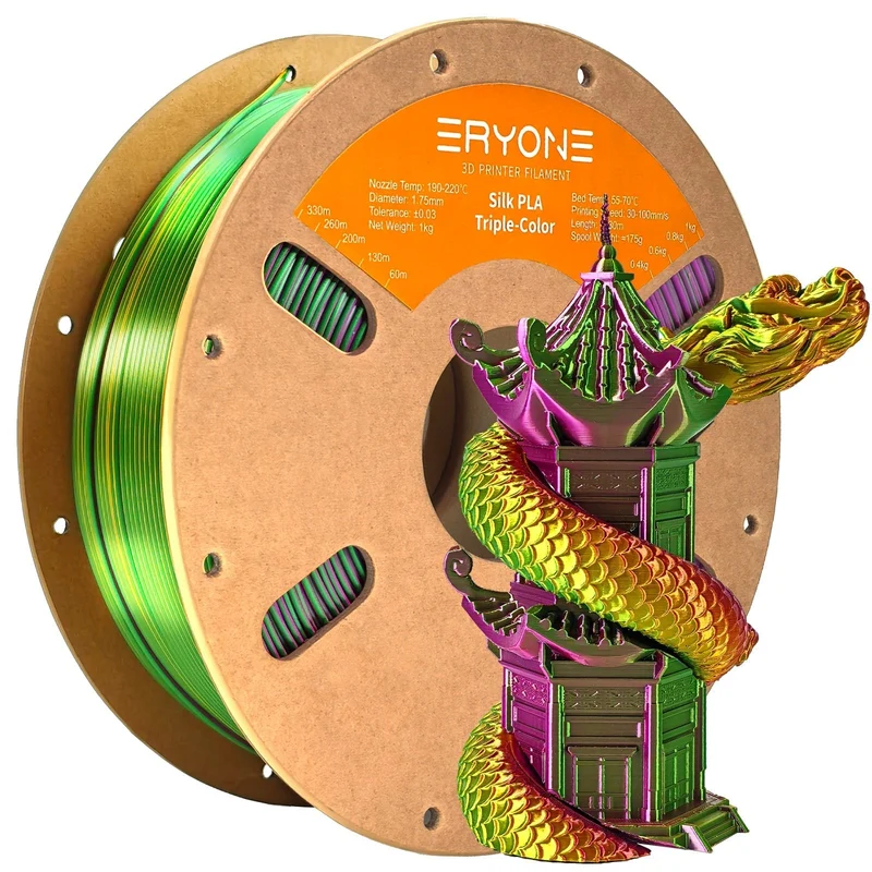 Eryone PLA — Matte, Silk, Rainbow & Tri-Color