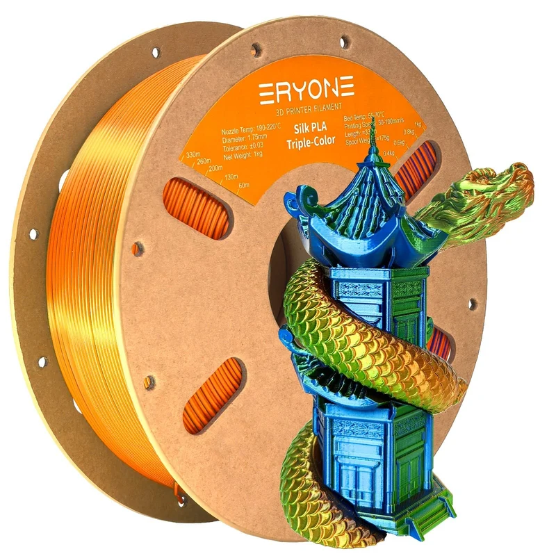 Eryone PLA — Matte, Silk, Rainbow & Tri-Color