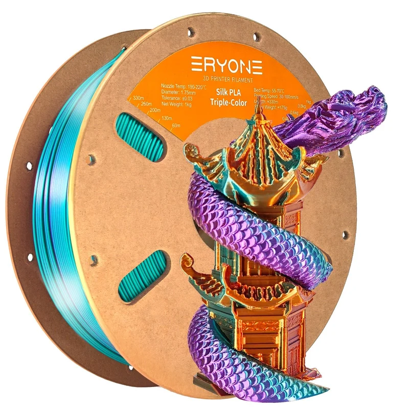 Eryone PLA — Matte, Silk, Rainbow & Tri-Color