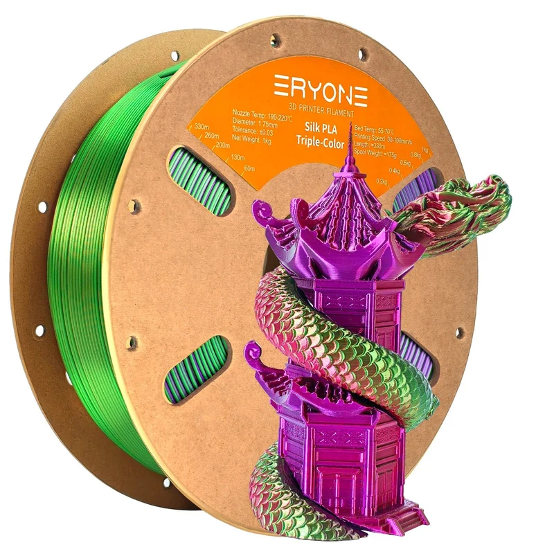 Eryone PLA — Matte, Silk, Rainbow & Tri-Color