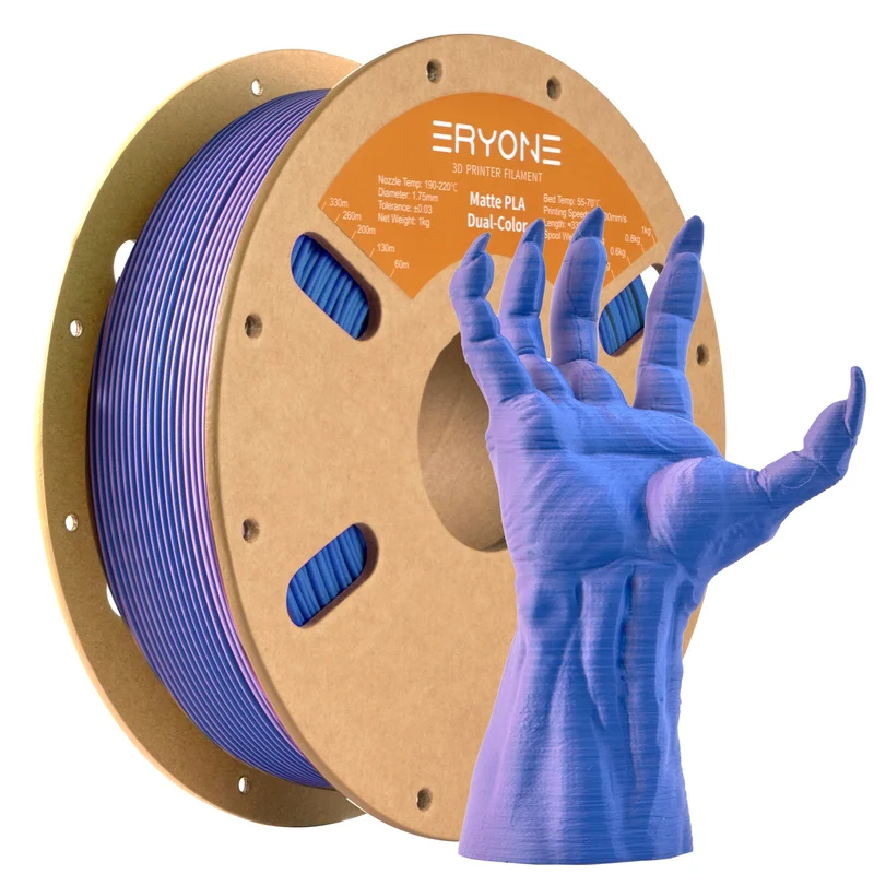 Eryone PLA — Classic, Dual, Glitter & Glow Colors