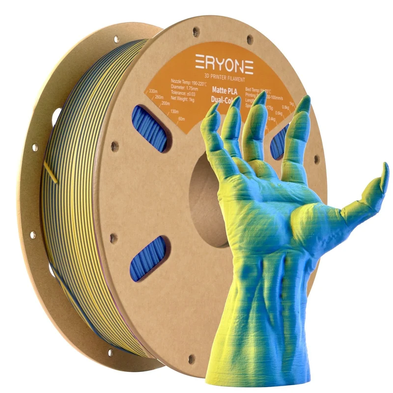 Eryone PLA — Classic, Dual, Glitter & Glow Colors