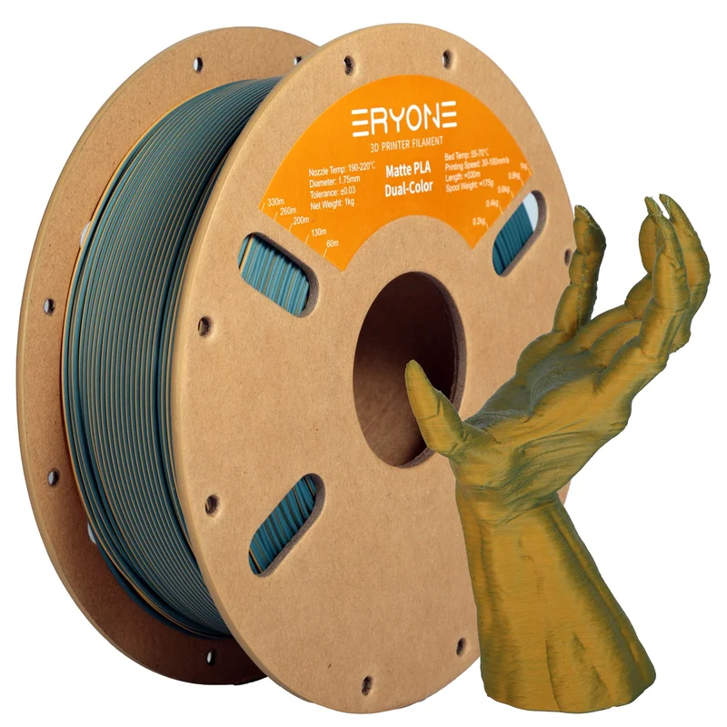 Eryone PLA — Classic, Dual, Glitter & Glow Colors