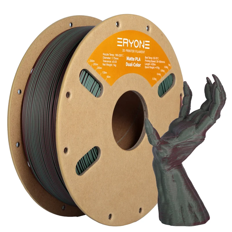 Eryone PLA — Classic, Dual, Glitter & Glow Colors