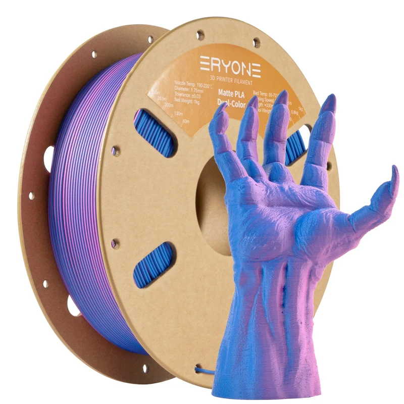 Eryone PLA — Classic, Dual, Glitter & Glow Colors