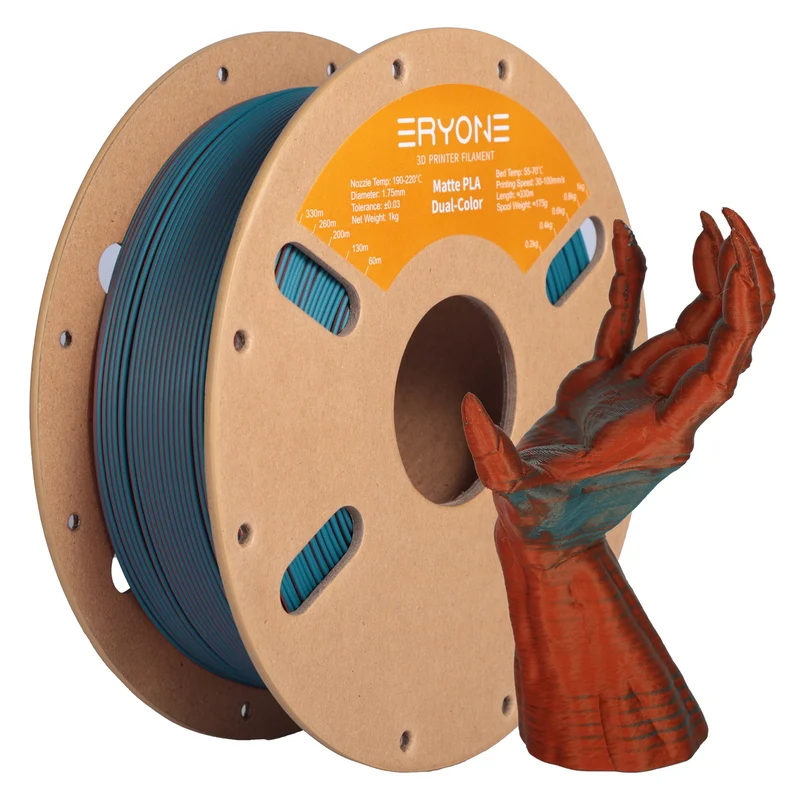 Eryone PLA — Classic, Dual, Glitter & Glow Colors
