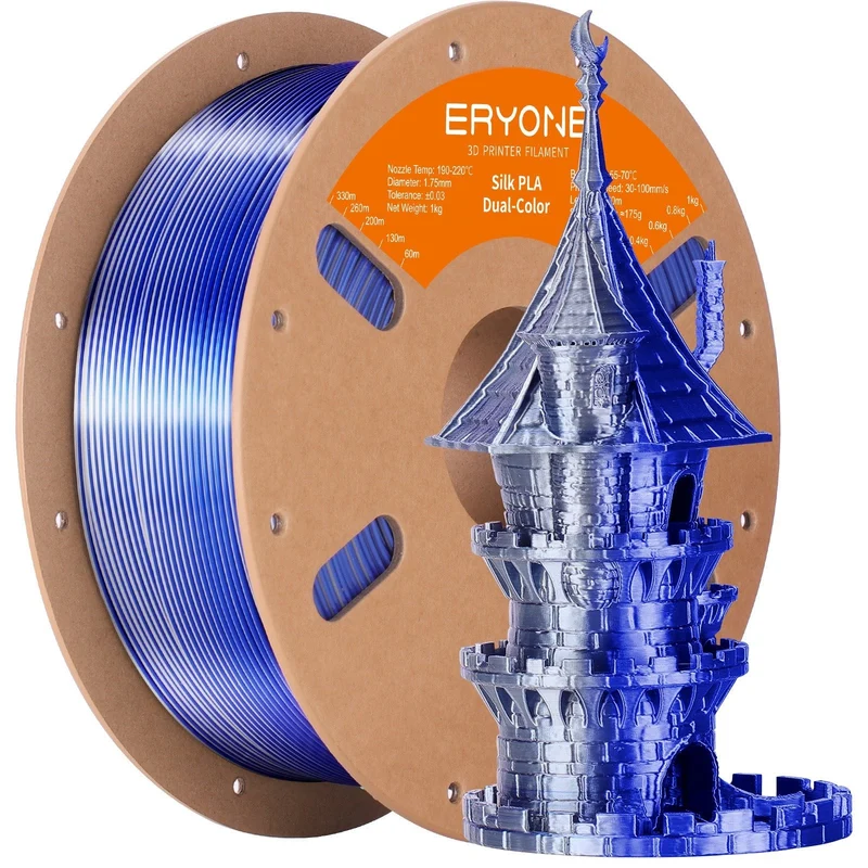 Eryone PLA — Classic, Dual, Glitter & Glow Colors
