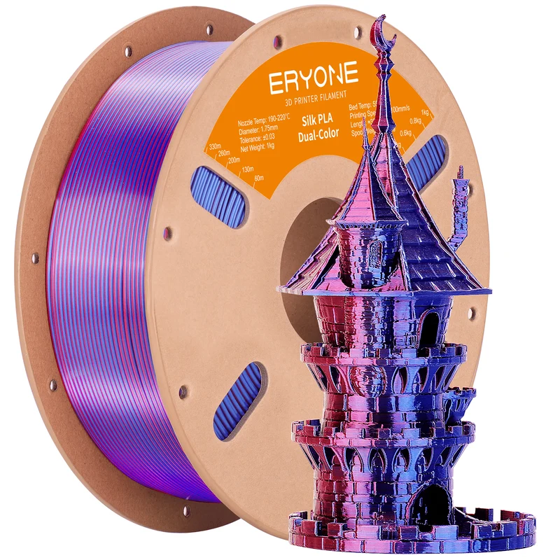 Eryone PLA — Classic, Dual, Glitter & Glow Colors