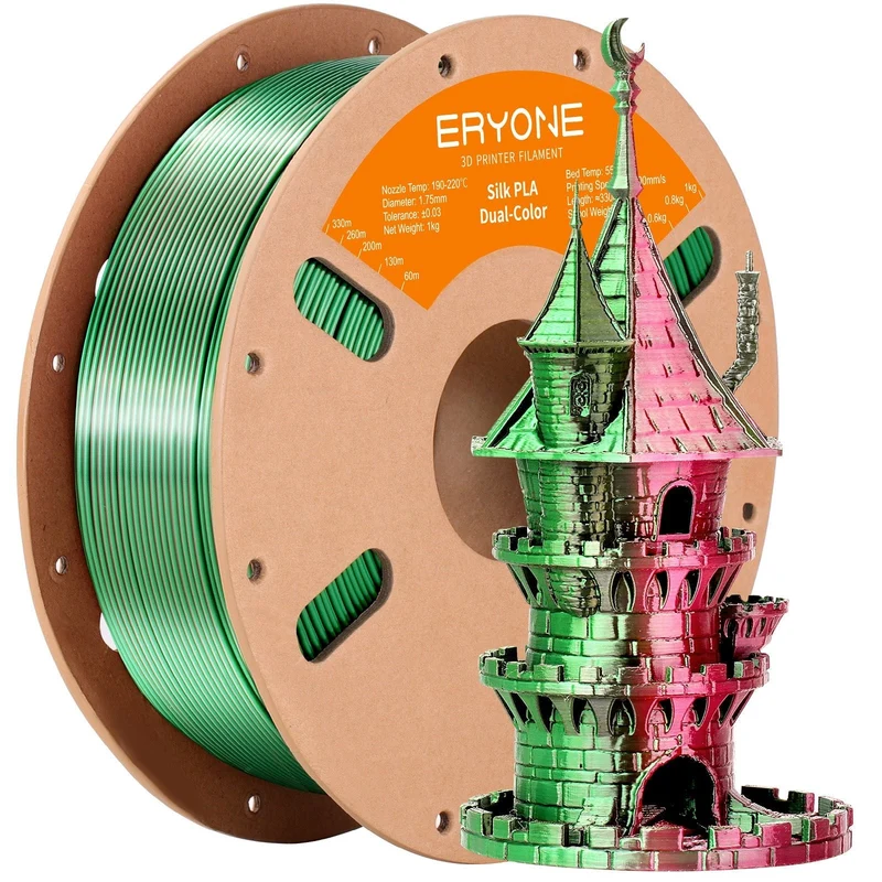 Eryone PLA — Classic, Dual, Glitter & Glow Colors