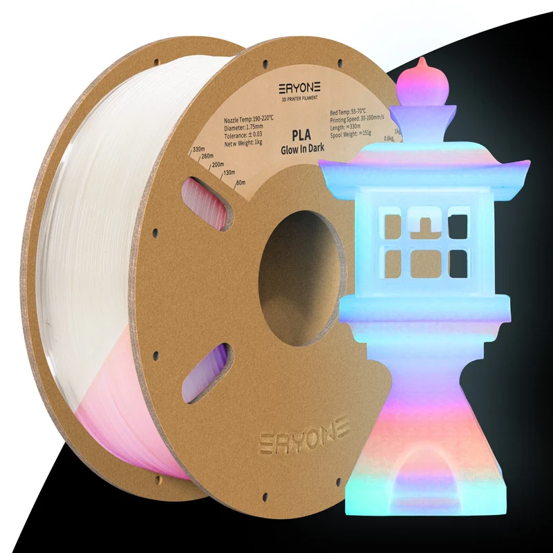 Eryone PLA — Classic, Dual, Glitter & Glow Colors