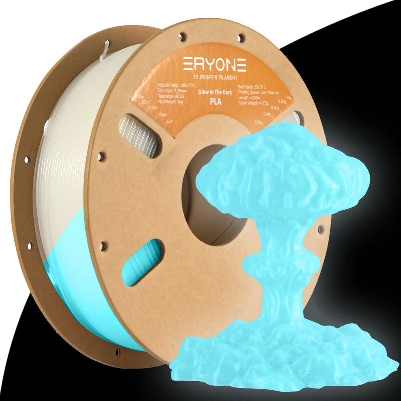 Eryone PLA — Classic, Dual, Glitter & Glow Colors