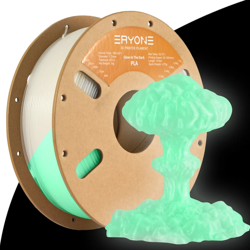 Eryone PLA — Classic, Dual, Glitter & Glow Colors