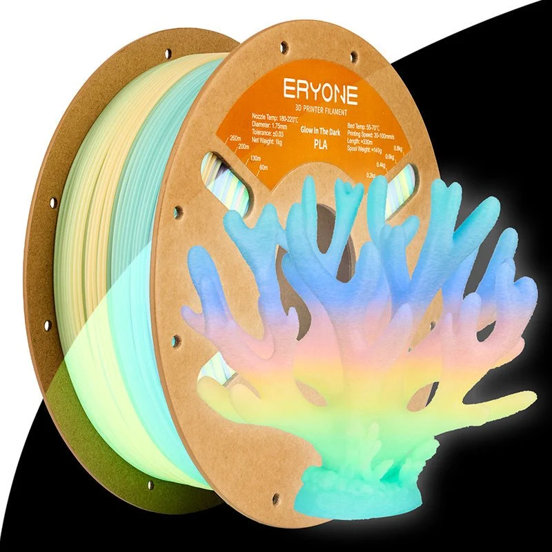 Eryone PLA — Classic, Dual, Glitter & Glow Colors