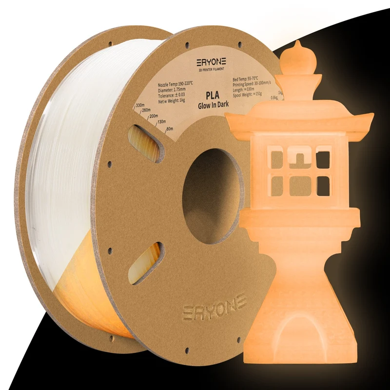 Eryone PLA — Classic, Dual, Glitter & Glow Colors