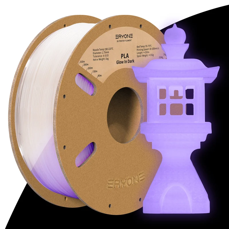 Eryone PLA — Classic, Dual, Glitter & Glow Colors