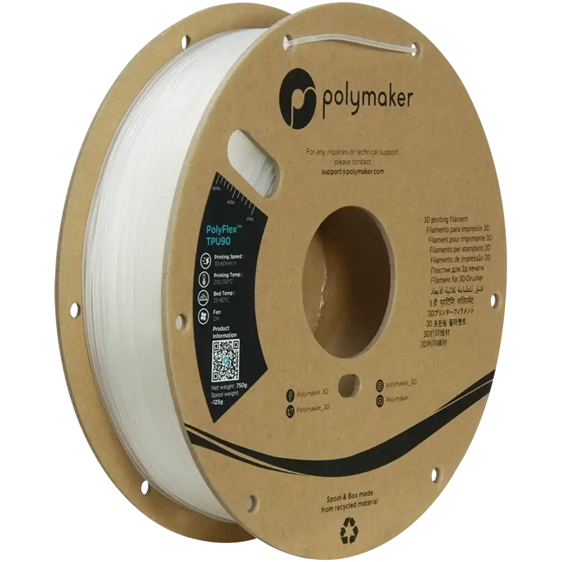 Polymaker PolyFlex TPU-90A Filament