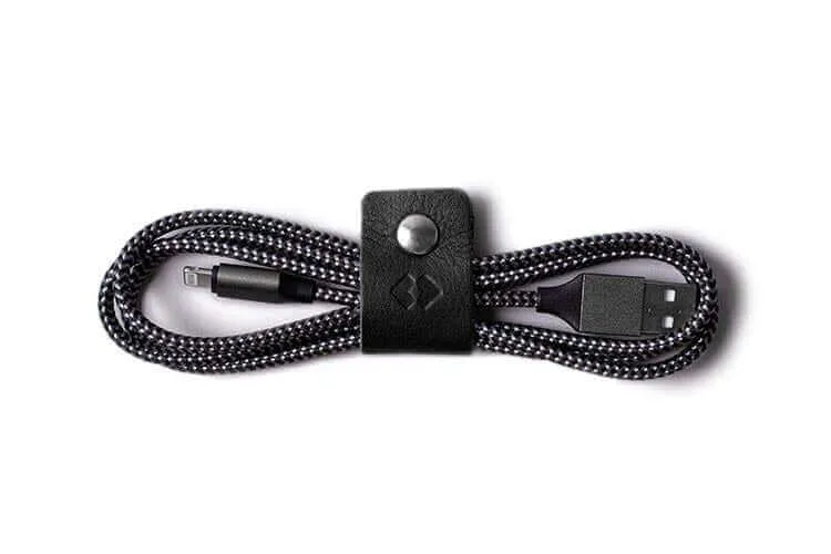 Leather Cable Ties - Pack Organiser