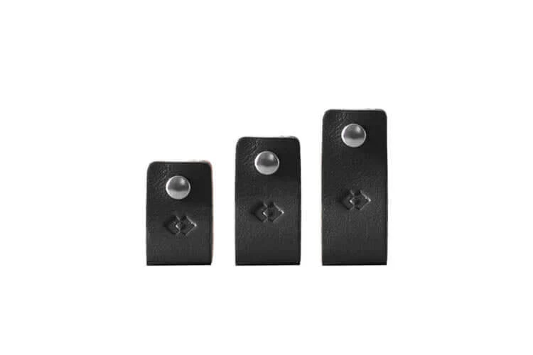 Leather Cable Ties - Pack Organiser