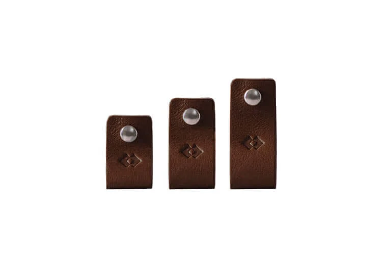 Leather Cable Ties - Pack Organiser