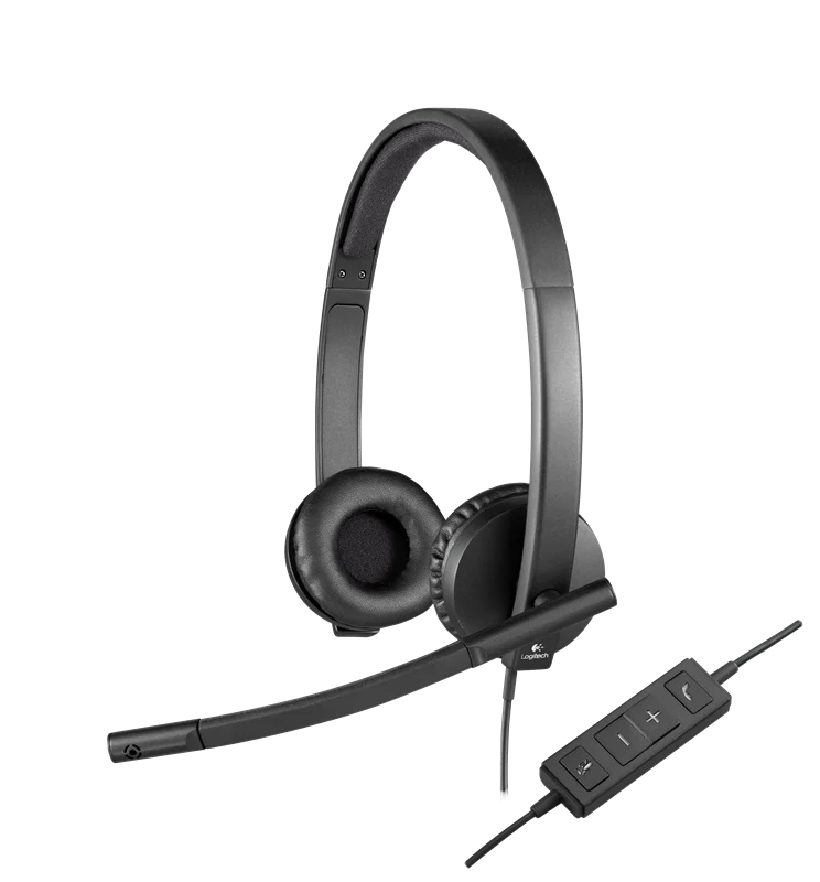 Logitech Headset H570e Schwarz