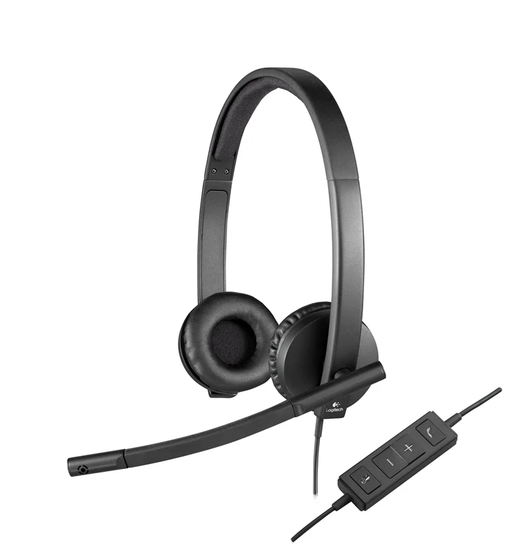 Logitech Headset H570e Schwarz