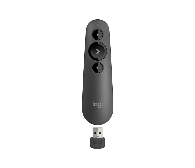 Logitech R500s Presenter mit Laser Klasse 1 graphite