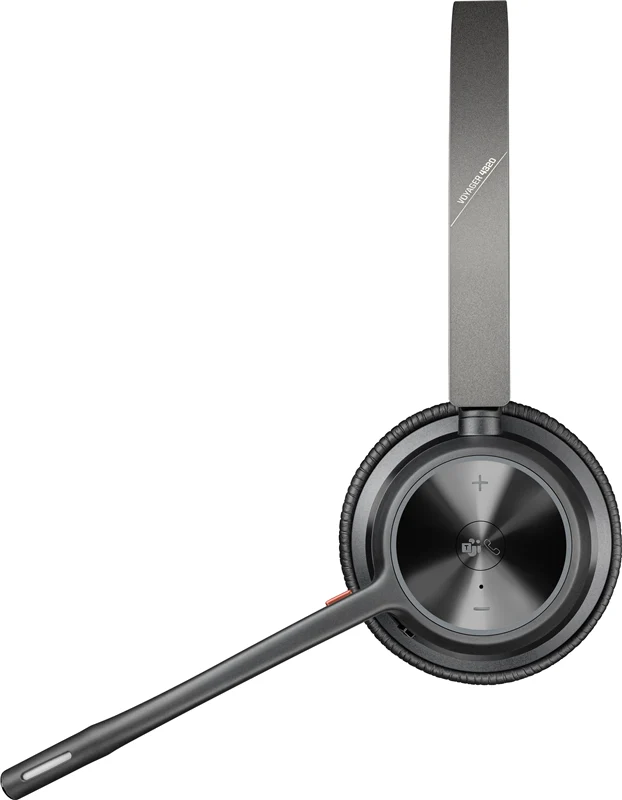 HP Poly Voyager 4320-M Headset mit Ladestation Schwarz